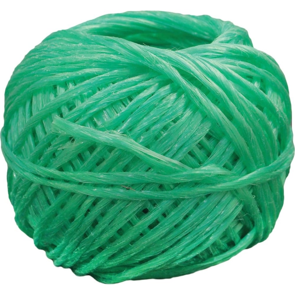 Изображение товара Полипропиленовый шпагат РОССНА зеленый 100 м для хозяйственных работ