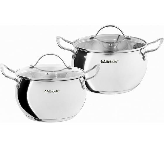 Изображение товара Набор кухонной посуды Attribute optima, 4 предмета ASO130