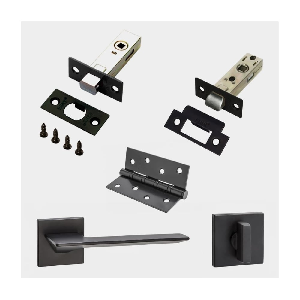 Изображение товара Комплект дверной фурнитуры PAULINIDOR 543-03 slim для межкомнатных дверей
