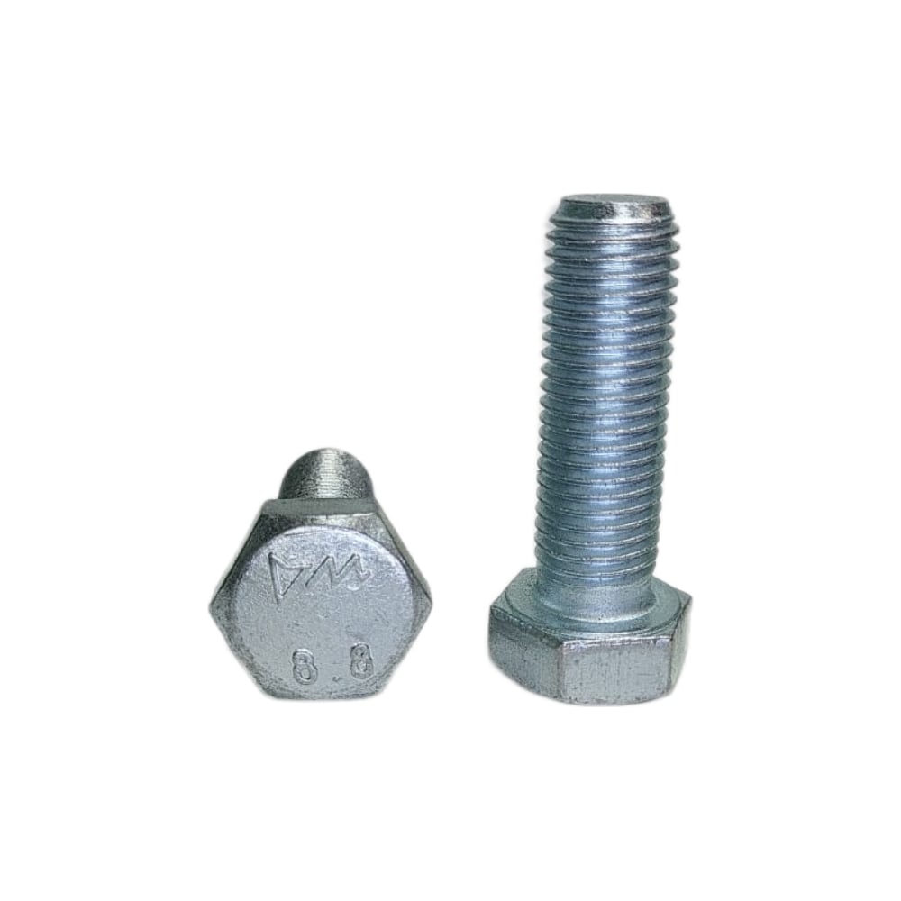 Изображение товара Болт R2R полная резьба DIN 933 M16x50 цинк 8.8 упаковка 20 шт