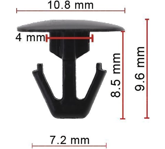 Изображение товара Крепеж Avers 50 шт. 91518S10003-50