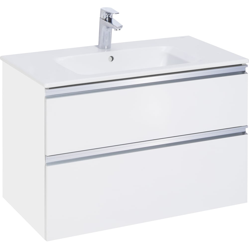 Изображение товара Модуль для раковины Roca OLETA 800 мм белый глянец