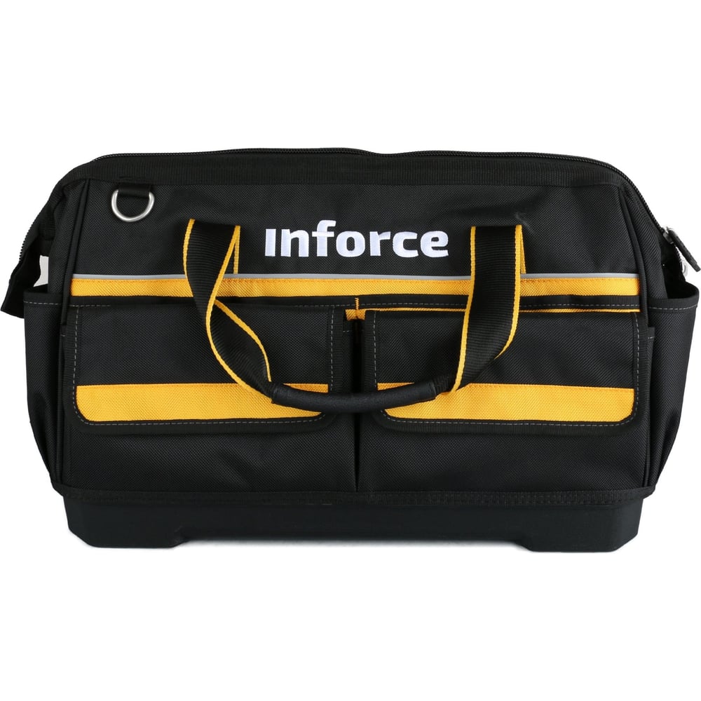 Изображение товара Открытая сумка Inforce 18" из брезента с наплечным ремнем и 25 карманами