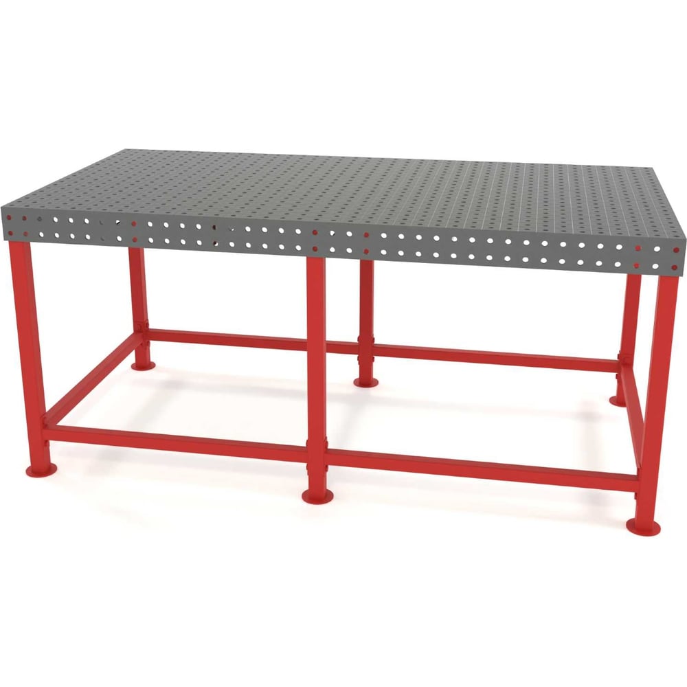 Изображение товара Сварочный стол Flamet Profi 1000x2000 10 мм с перемычками PBK-1000x2000-10