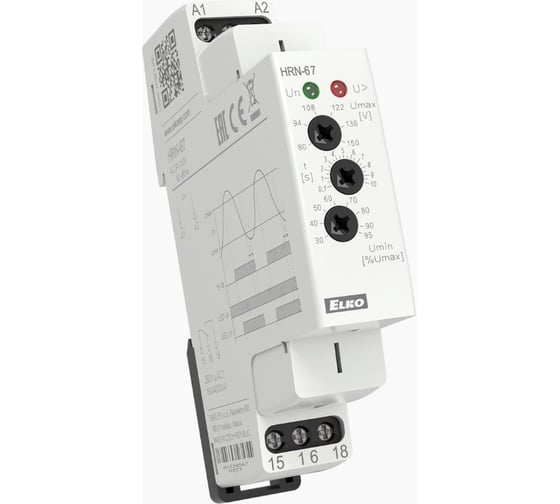 Изображение товара Реле контроля напряжения ELKO EP HRN-67 AC 24-150 V 00000000672