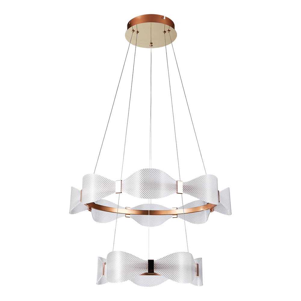 Изображение товара Подвесная люстра ARTE LAMP grace A1868SP-2PB стиль модерн 2150 люмен латунь