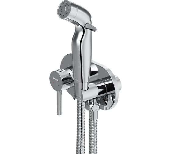 Изображение товара Монтируемый смеситель RedBlu by Damixa Option в стену с гигиеническим душем 212000000