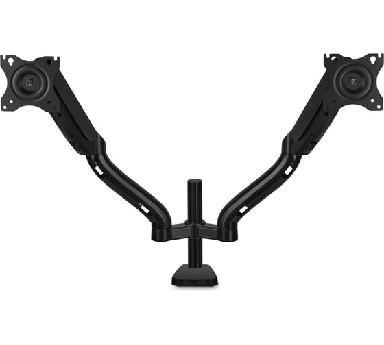 Изображение товара Кронштейн для мониторов ЖК BURO M8 черный, 17"-27", макс. 9 кг, крепление к столешнице, поворот и наклон 1174934