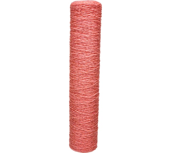 Изображение товара Картридж из полипропиленового шнура Аквабрайт Феррум-20ББ для удаления железа BigBlue 20 10 микрон 33617