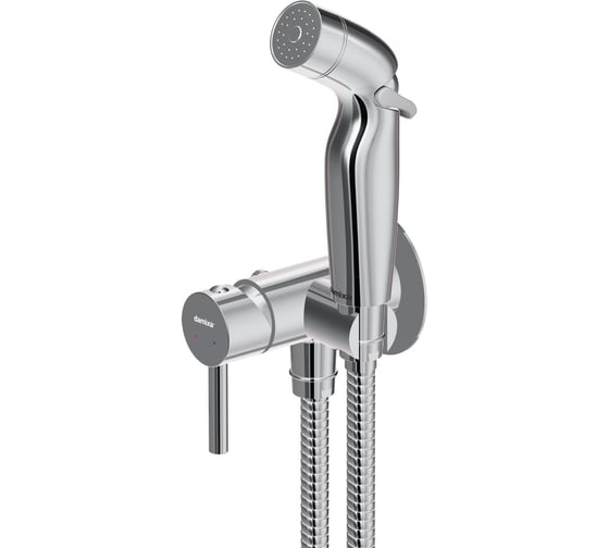 Изображение товара Монтируемый смеситель RedBlu by Damixa Option в стену с гигиеническим душем и крючком 211000000