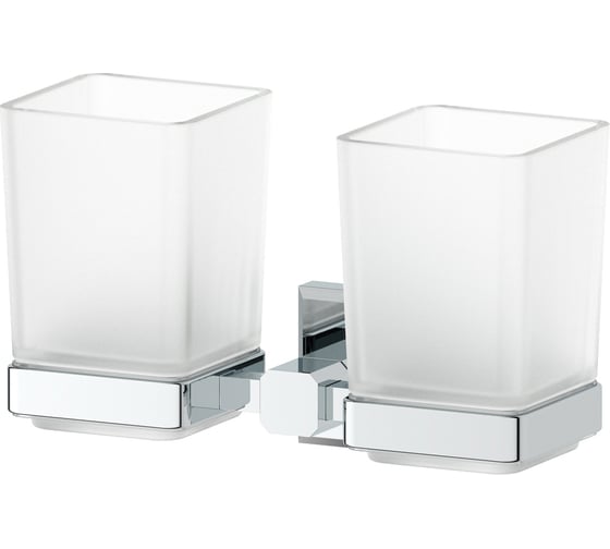 Изображение товара Держатель с двумя стаканами Artwelle Hagel матовое стекло хром 9928A