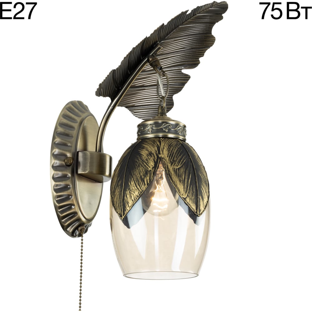 Изображение товара Бра Citilux Garuda с выключателем бронзового цвета