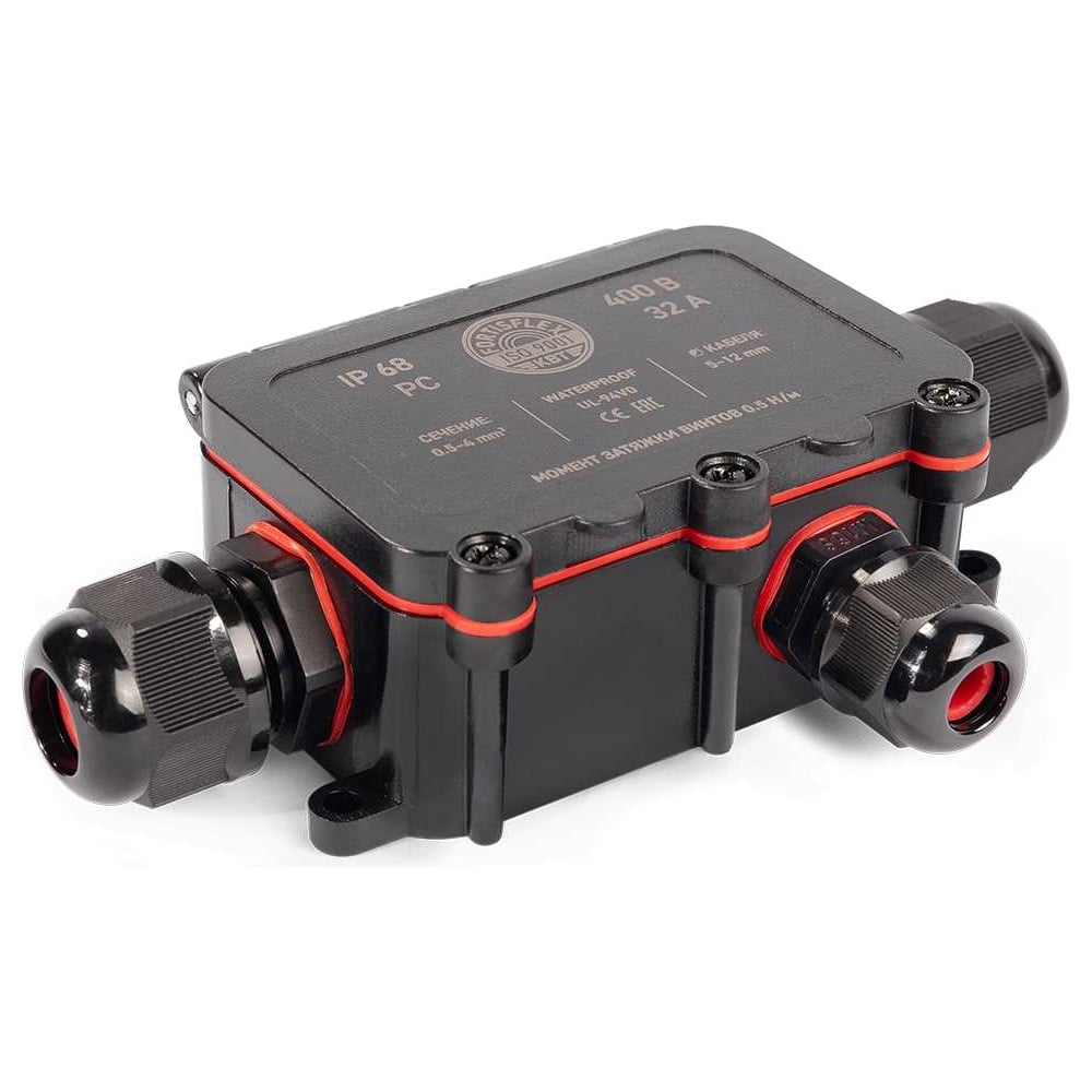 Изображение товара Распределительная коробка FORTISFLEX MG box M-3 IP68 для наружных электромонтажных работ Изображение товара Распределительная коробка FORTISFLEX MG box M-3 IP68 для наружных электромонтажных работ