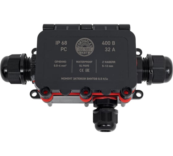 Изображение товара Распределительная коробка FORTISFLEX герметичная mg box m-3 ip68 89512