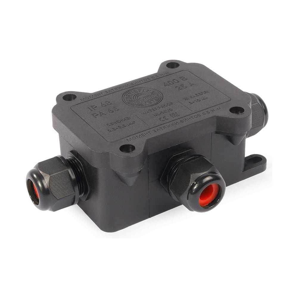 Изображение товара Распределительная коробка FORTISFLEX MG Box S-3 герметичная IP68 для наружного монтажа