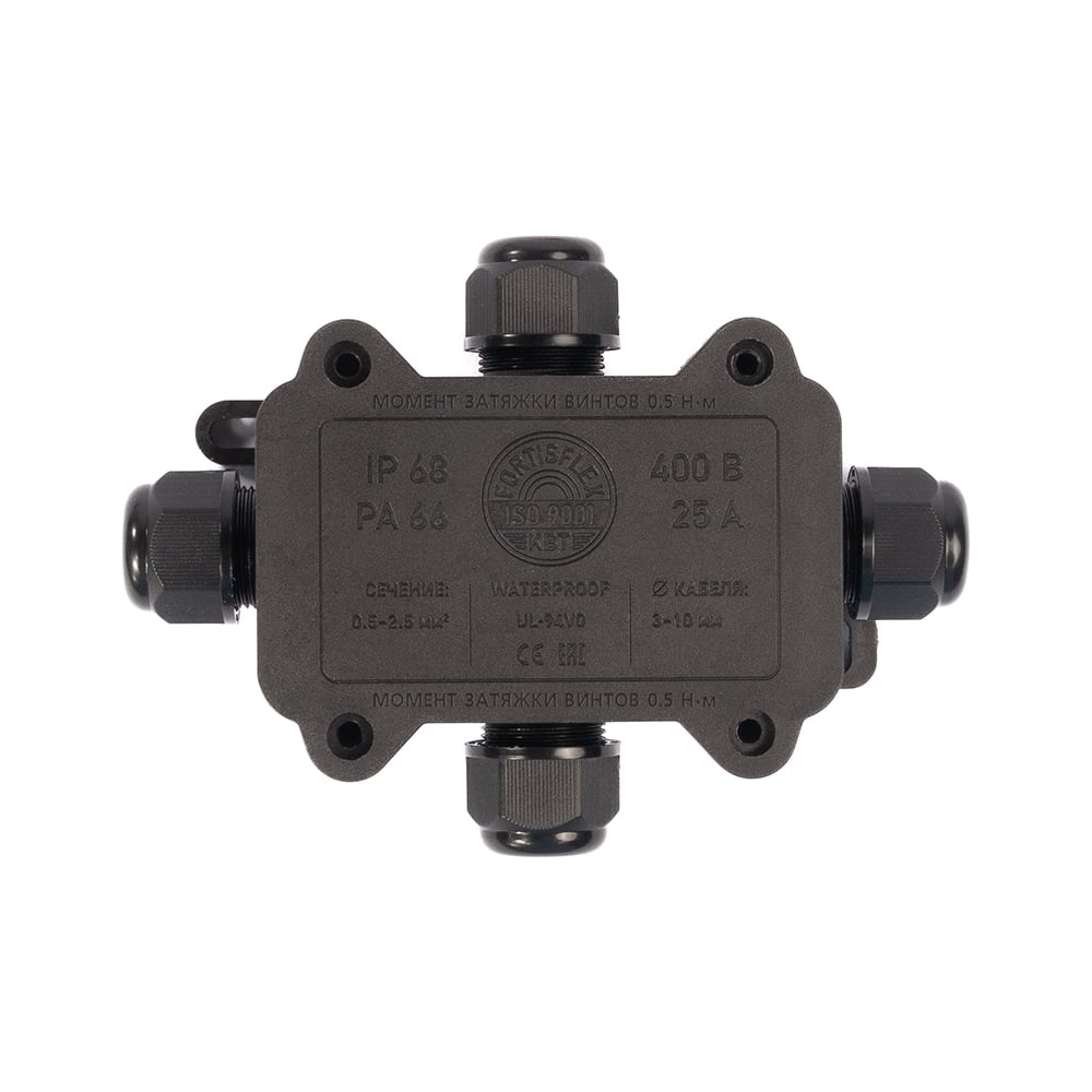 Изображение товара Распределительная коробка герметичная MG Box S-4 IP68 для наружных электромонтажных работ