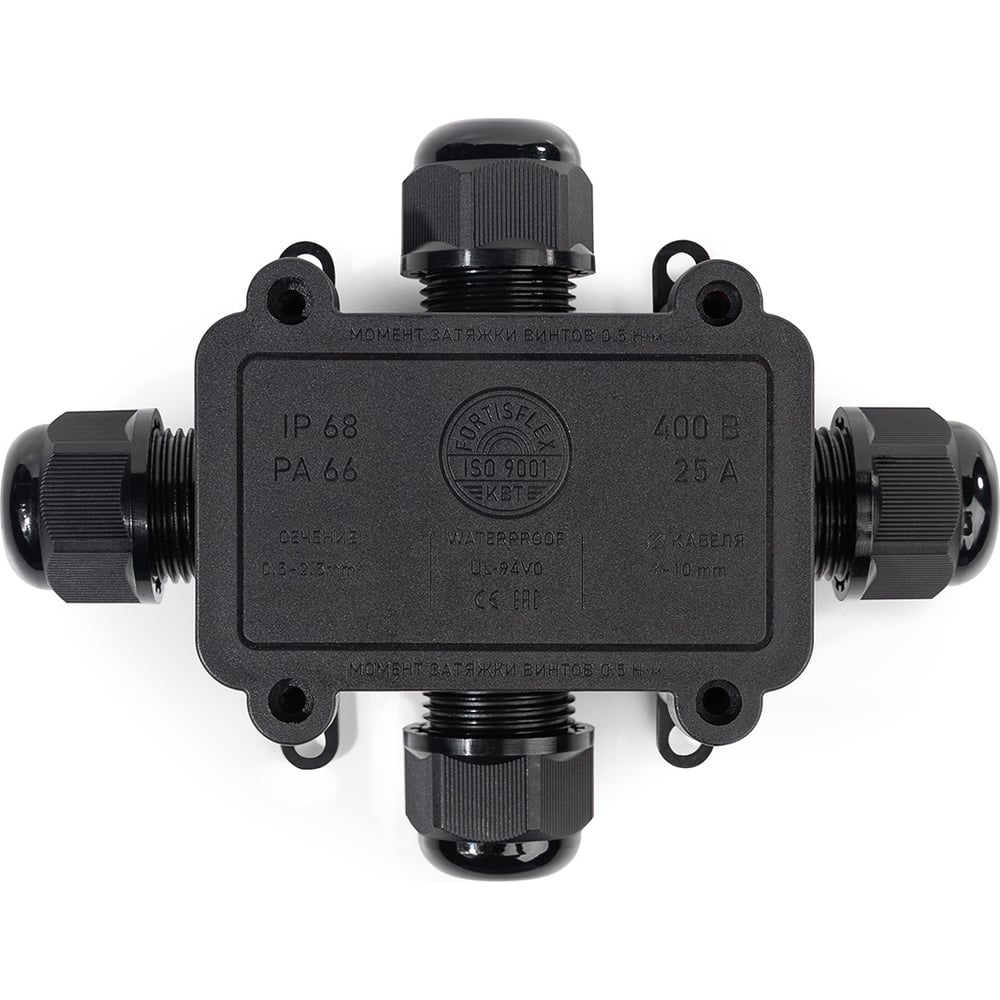 Изображение товара Распределительная коробка FORTISFLEX герметичная mg box s-4 ip68 89511