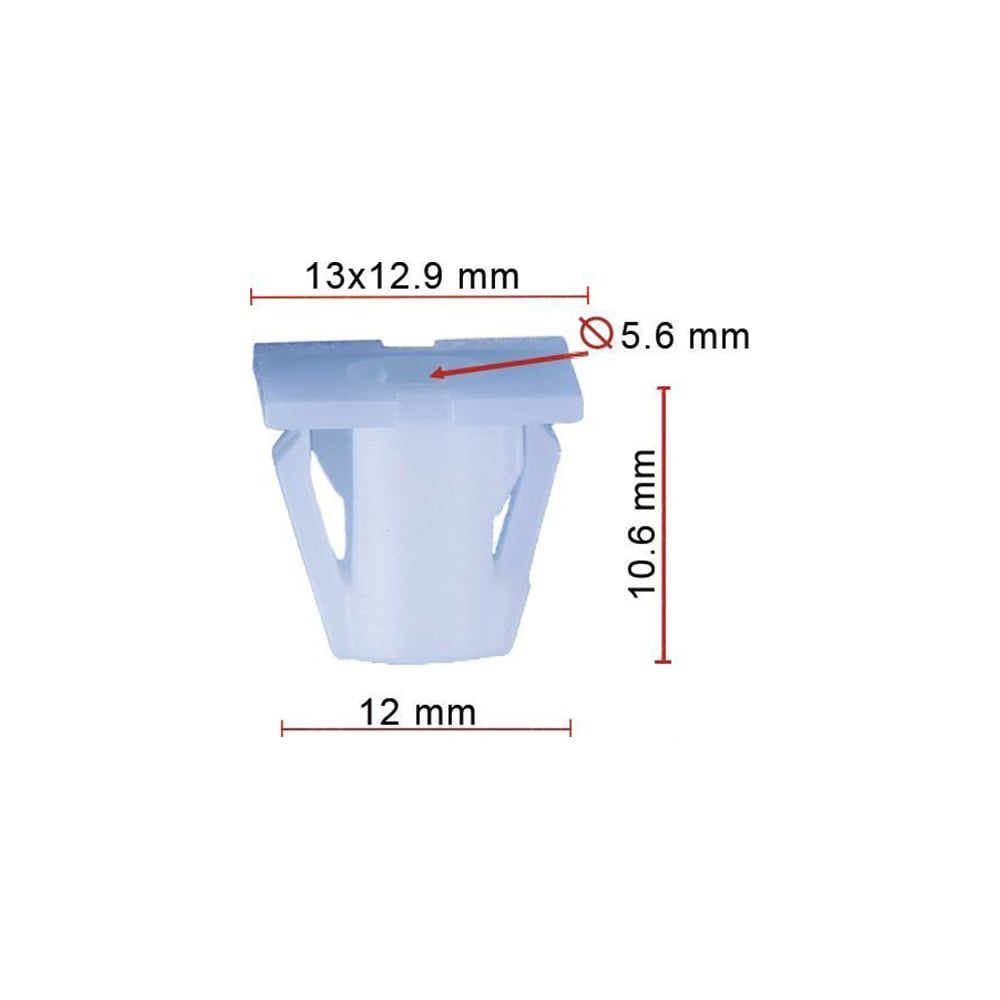 Фиксатор молдинга Avers 10 шт. 87714-FD200-10