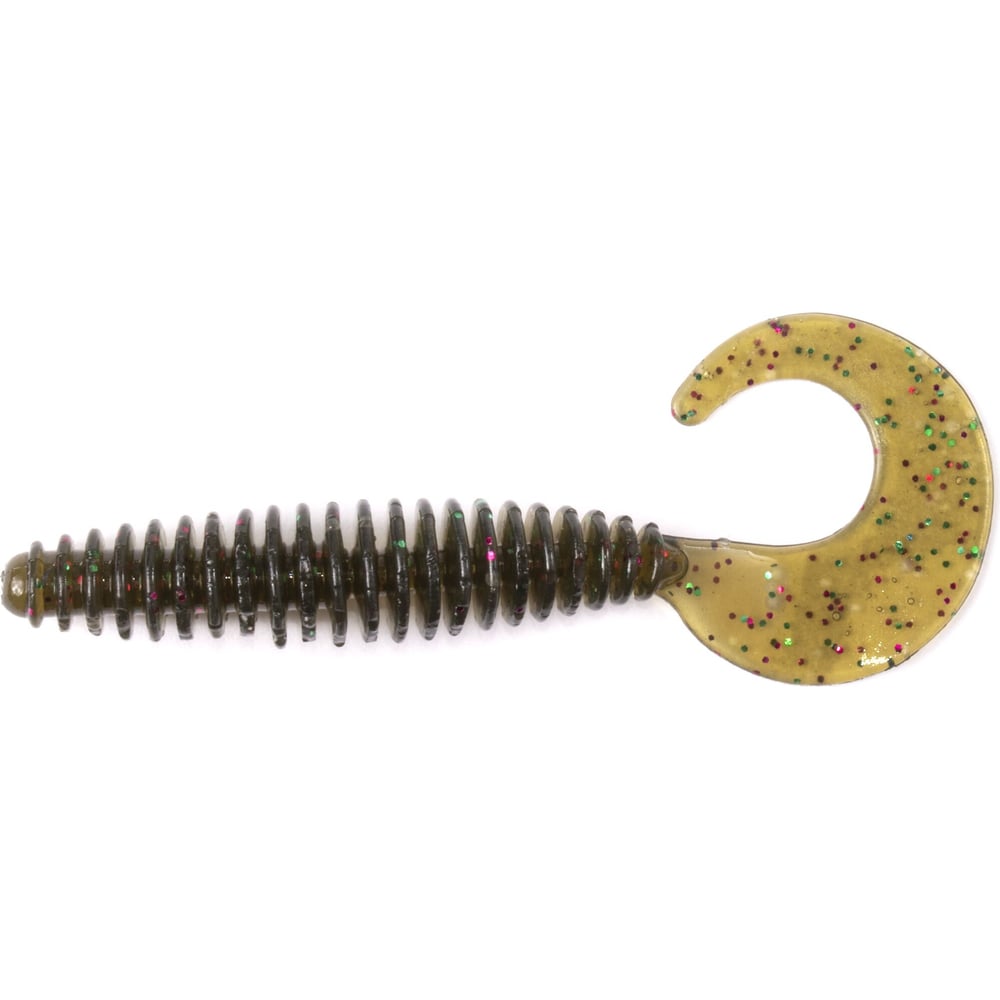 Изображение товара Съедобные искусственные слаги LUCKY JOHN ULTRAWORM CURLY 2.0in креветка 9 шт