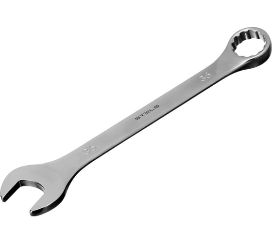 Изображение товара Комбинированный ключ STELS 36 мм, CrV, матовый, хромированный 15233