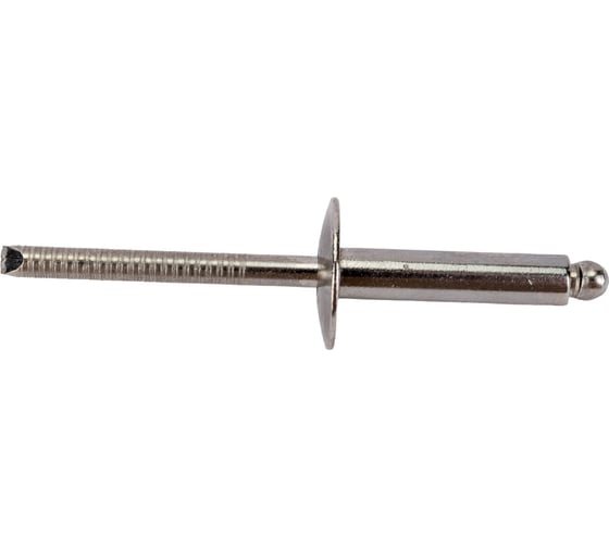 Изображение товара Заклёпка вытяжная Daxmer 4,8х21х14 увеличенный борт нерж/нерж 200 шт. 00000323281