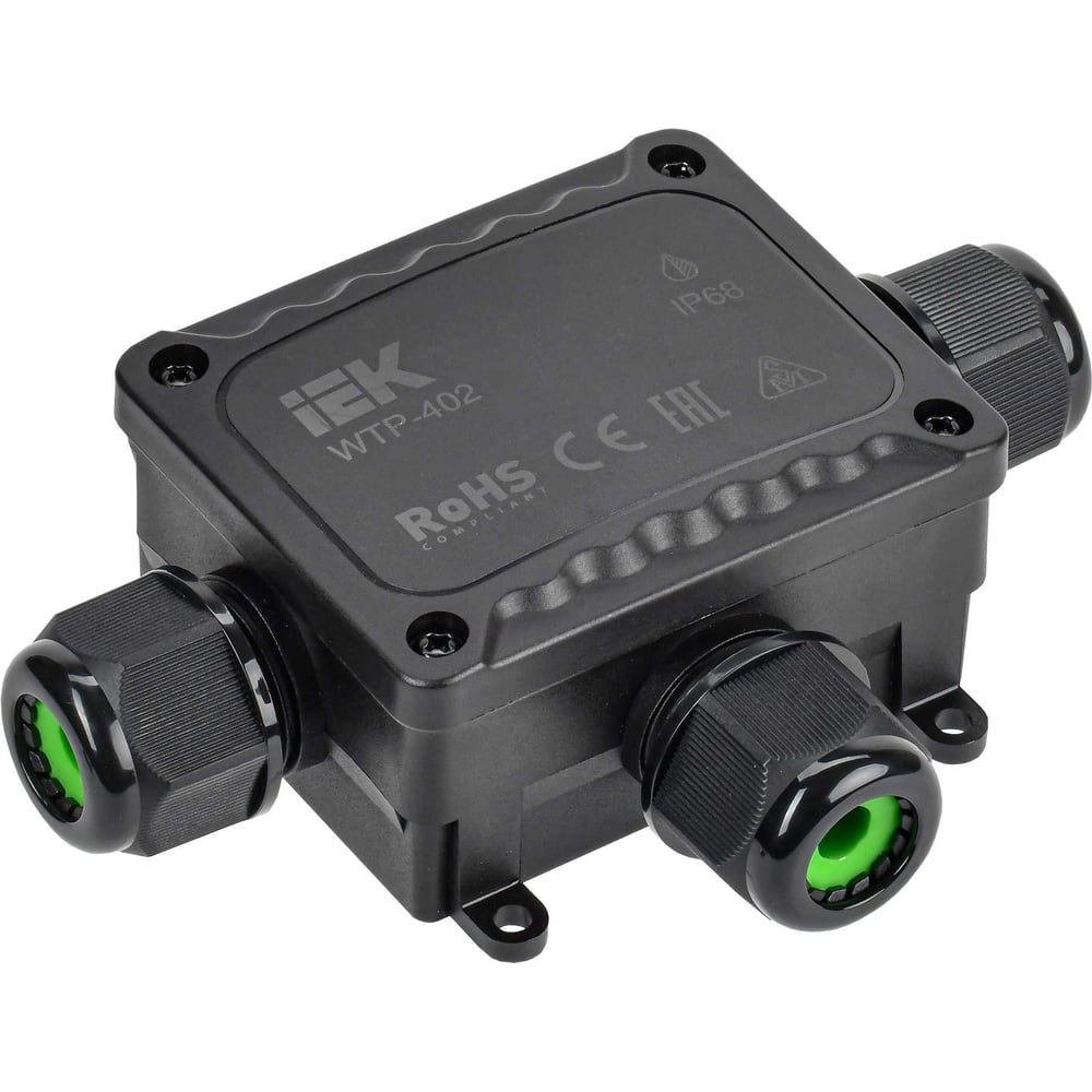 Изображение товара Распределительная герметичная коробка IEK WTP-402 3 ввода IP68