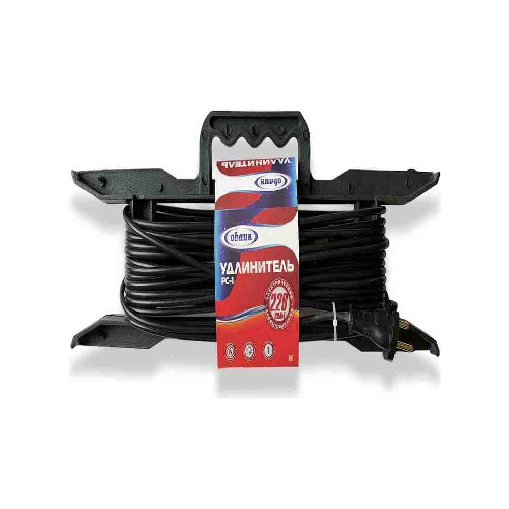 Изображение товара Удлинитель Облик РС 1 гн 50 м ПВС 2х0.75 10 А