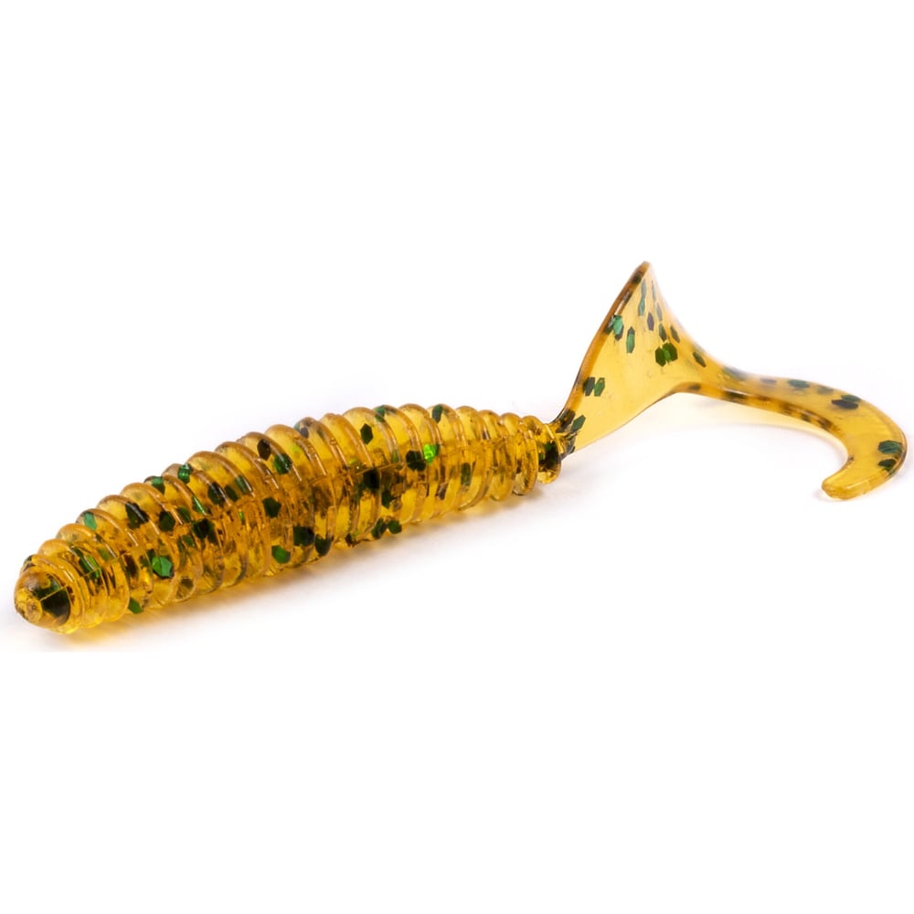 Изображение товара Съедобные искусственные слаги Lucky John ULTRAWORM CURLY 2.0in 5 см креветка PA19 9 шт