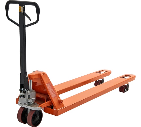 Изображение товара Гидравлическая тележка 2500 кг Gigant 1800x550 мм полиуретановые колеса JHPT2500-1800-PO