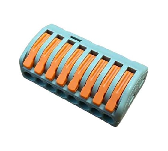 Изображение товара Соединительная клемма Econ 8-проводная 0,08- 2,5(4) мм² С0085