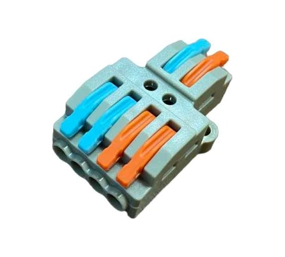 Изображение товара Разветвительная клемма Econ 2-4p-g2 0,08- 2,5(4) мм², арт.С0242 (5 шт в упак) С0242