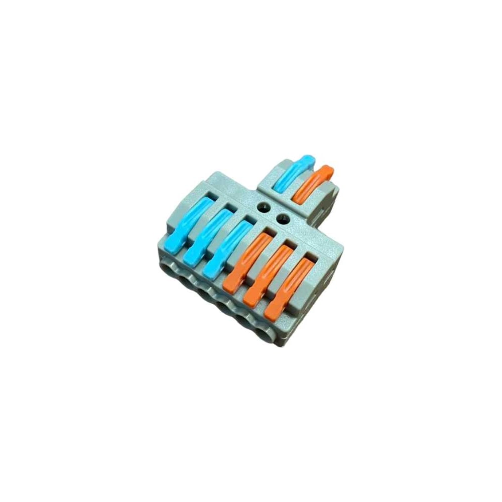 Изображение товара Разветвлительная клемма Econ 2-6p-g2 0,08-4 мм² 5 шт