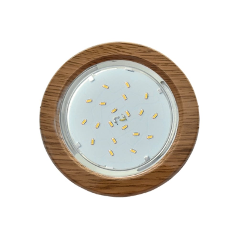 Изображение товара Встраиваемый светильник Ecola Gx53 H4 темный орех 106x38 мм без ламп