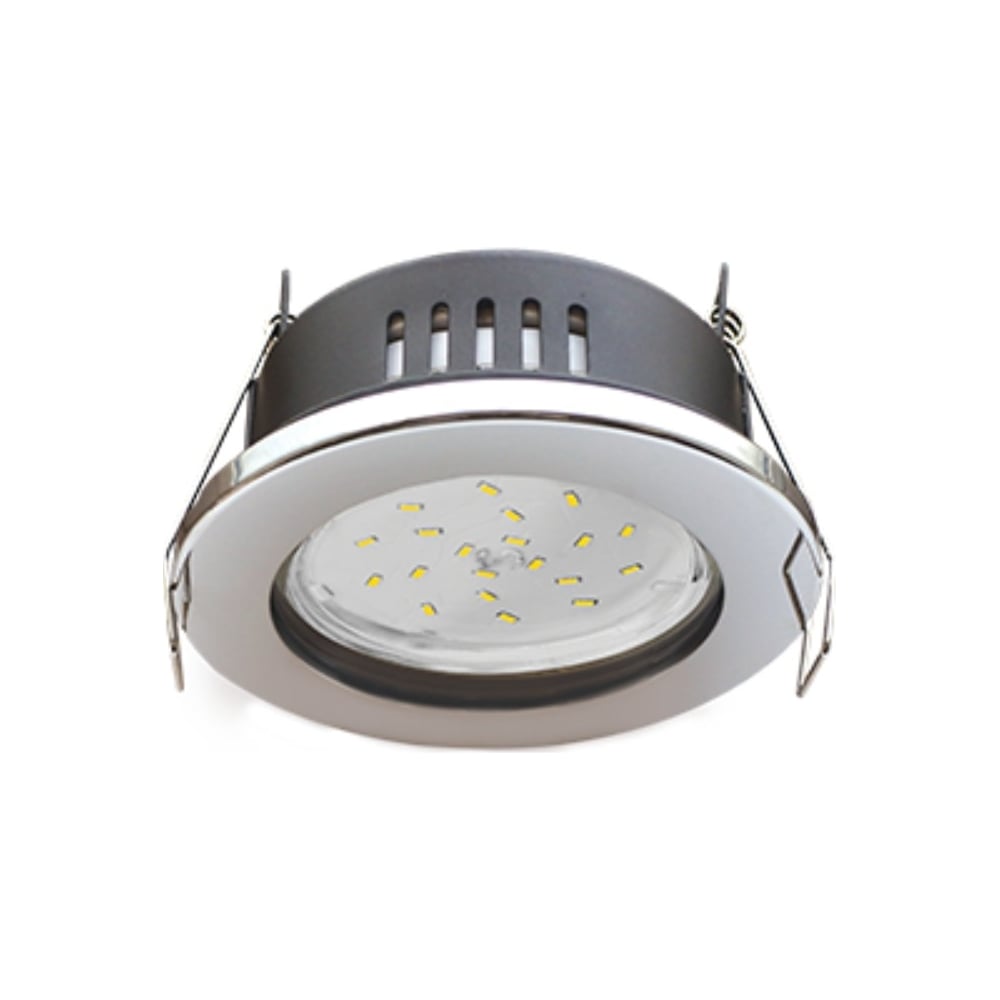 Изображение товара Светильник Ecola Gx53 h9 встраиваемый IP65 хром 98x55