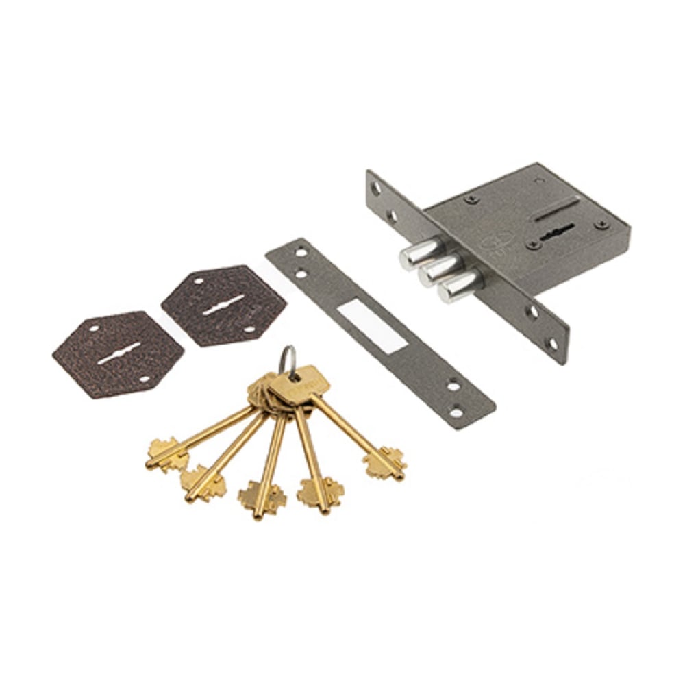 Изображение товара Врезной замок Гарант М 5 ключей 2022 высокого качества для домашней безопасности