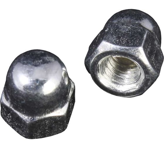 Изображение товара Глухая гайка Доброга М4, 8 шт., DIN 1587 ЦБ-00021442