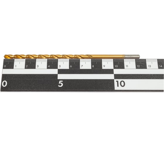 Изображение товара Сверло ООО "ТМТ ГРУПП" цилиндрический хвостовик дл. 4.25 кл.А1 Р9 н/тит 55277