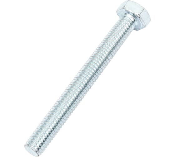 Изображение товара Болт Доброга М8x70 мм, цинк, DIN 933, 5 шт. ТД-00009480