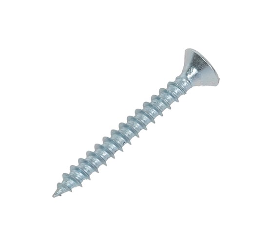 Изображение товара Универсальные шурупы Доброга 3.5x30 мм, белый цинк 50 шт. ЦБ-00029870