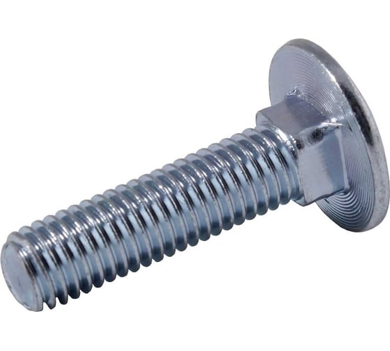 Изображение товара Мебельный болт с квадратным подголовником Доброга М10x35 мм, цинк, DIN 603, 5 кг ЦБ-0038974