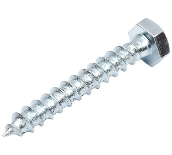 Изображение товара Шурупы с шестигранной головкой Доброга 6x40 мм, цинк, 100 шт. ЦБ-00028277