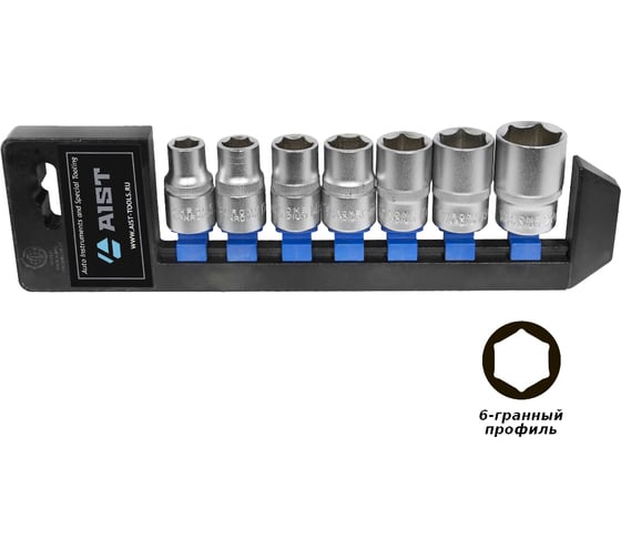 Изображение товара Набор головок Aist 7 предметов 40217C-M-X 00-00003005