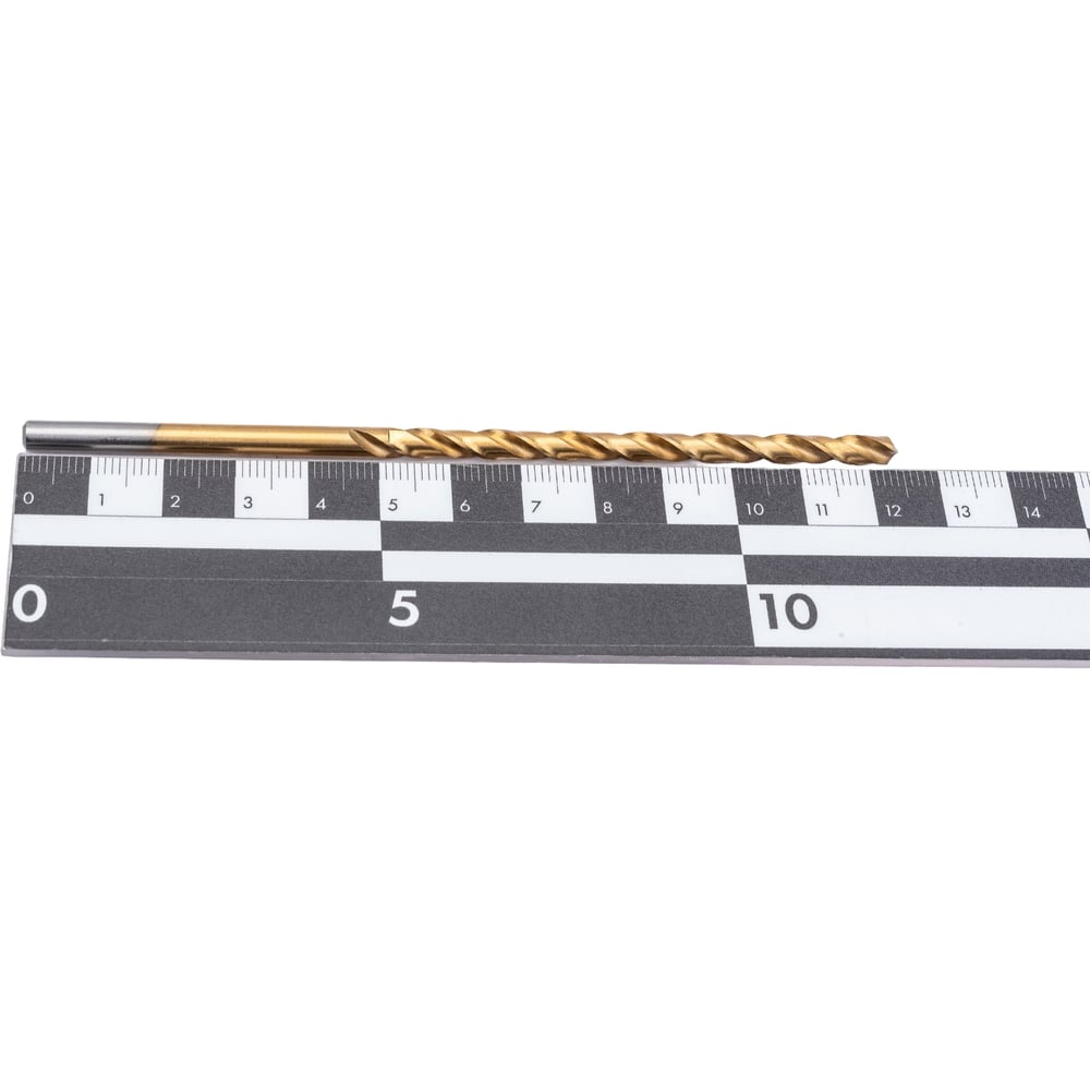 Изображение товара Сверло цилиндрическое с хвостовиком 4.5 мм длиной 126 мм для металла