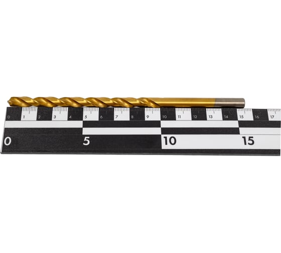 Изображение товара Сверло ООО "ТМТ ГРУПП" цилиндрический хвостовик дл. 7 кл.А1 Р9 н/тит 55295