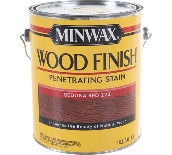 Изображение товара Морилка Minwax WF 222 Красная Седона 3.785 л 71043