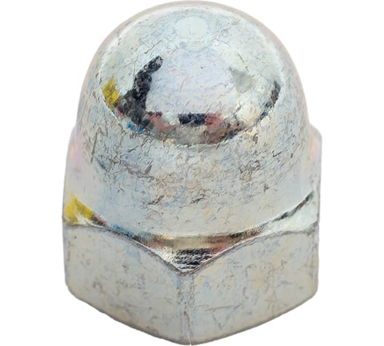 Изображение товара Глухая гайка Доброга М8, 6 шт., DIN 1587 ЦБ-00021445