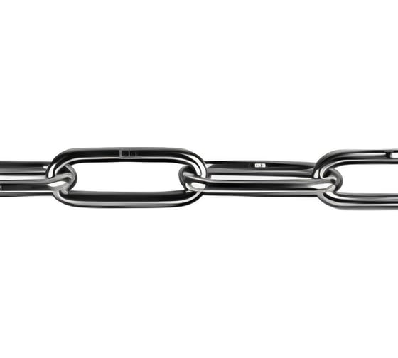 Изображение товара Длиннозвенная цепь Доброга DIN763, М12, 10 м ЦБ-00027310