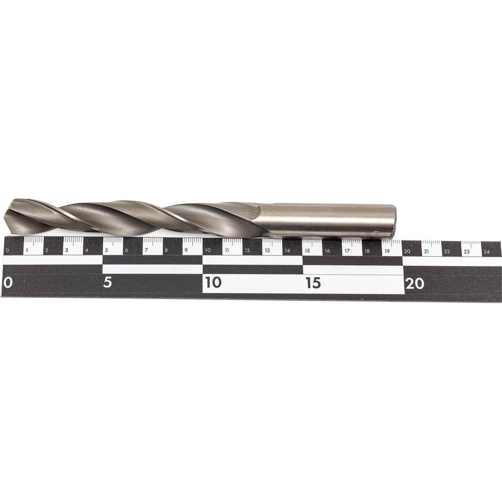 Изображение товара Цилиндрическое сверло с хвостовиком 18.3 мм для металла Р6М5 качество ГОСТ
