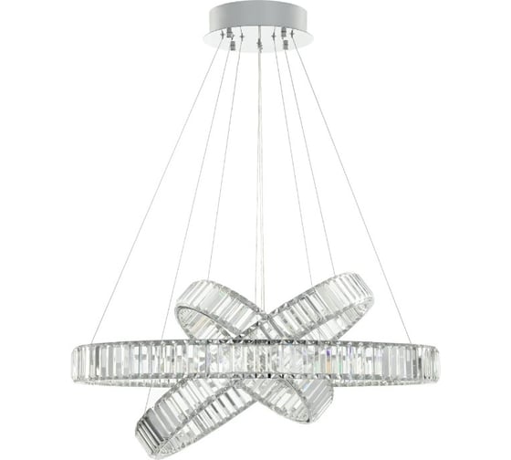 Изображение товара Люстра хрустальная Citilux Чезаре LED с пультом Хром CL338381