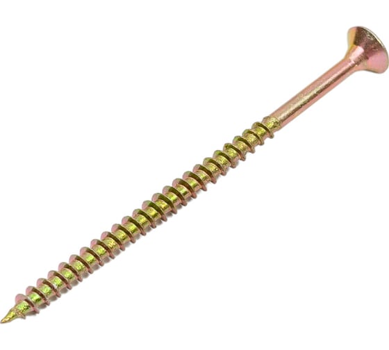 Изображение товара Универсальные саморезы Стройбат желтые 4.0х70 150 шт. 2641133 / 110591